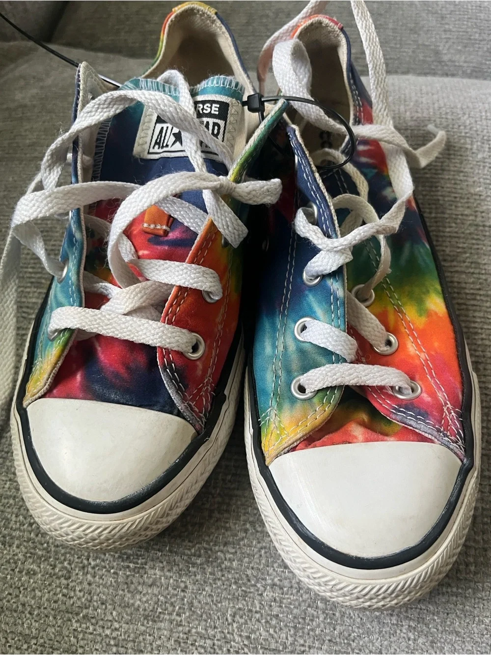 Converse Kids Tie-Dye Low Top Sneakers - Rainbow